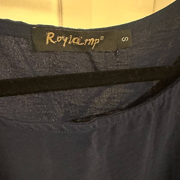 Women’s Summer 2-Piece Cropped Set - Size Small - NAVY - Like New - Picture 8 of 10